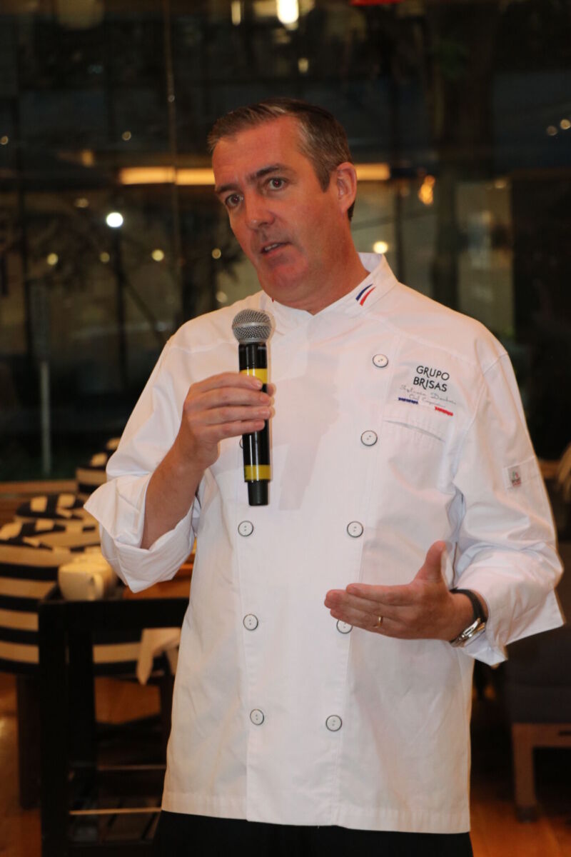 Chef francés Sylvain Desbois en el Restaurante Alamara 