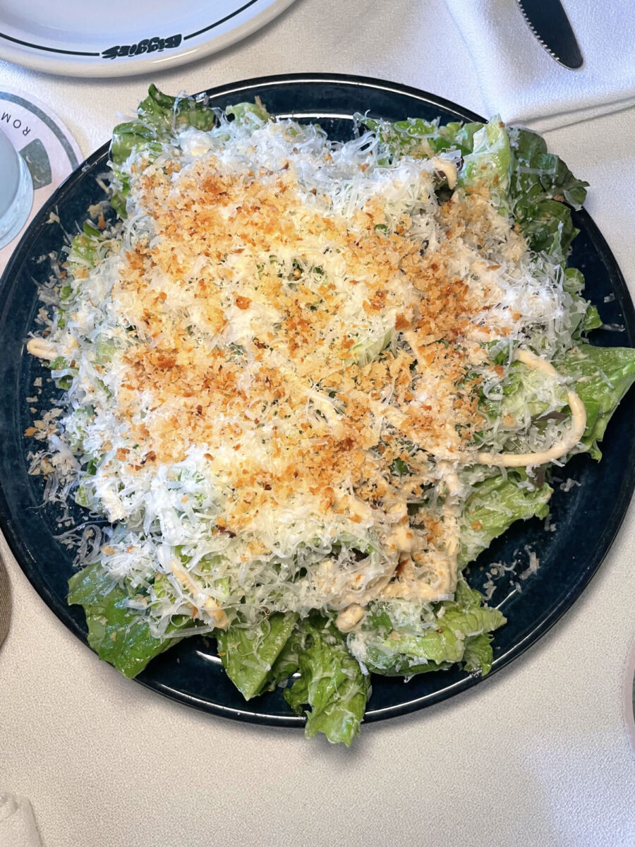 Ensalada César de Biggie's restaurante