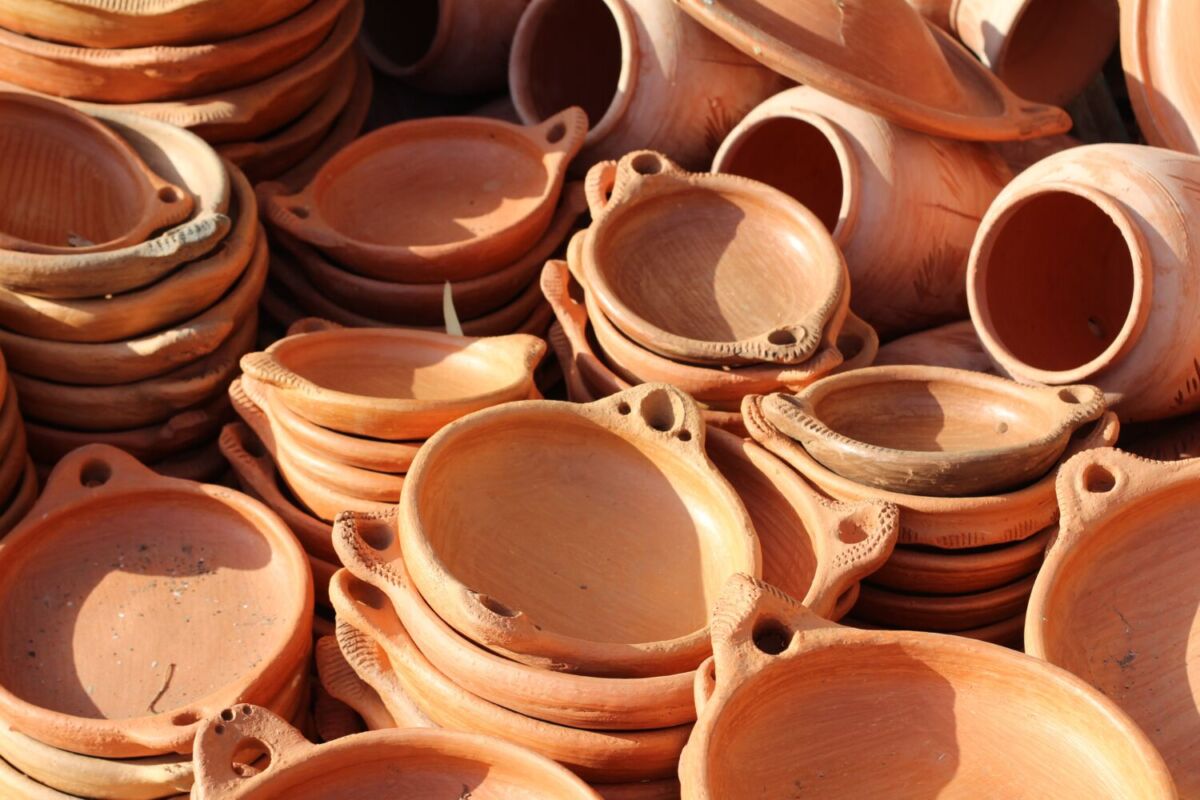 cazuelas de barro 