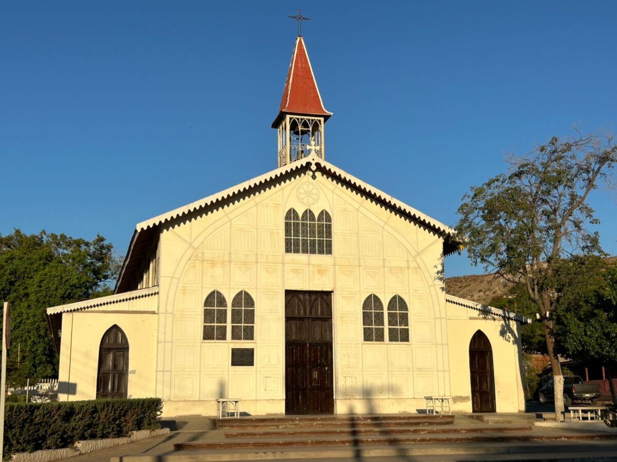 Iglesia de Santa Bárbara en Santa Rosalía, Baja California Sur 