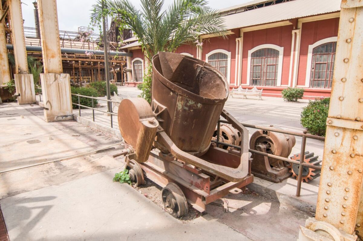 Antiguo edificio de Minería en Santa Rosalía, Baja California Sur 