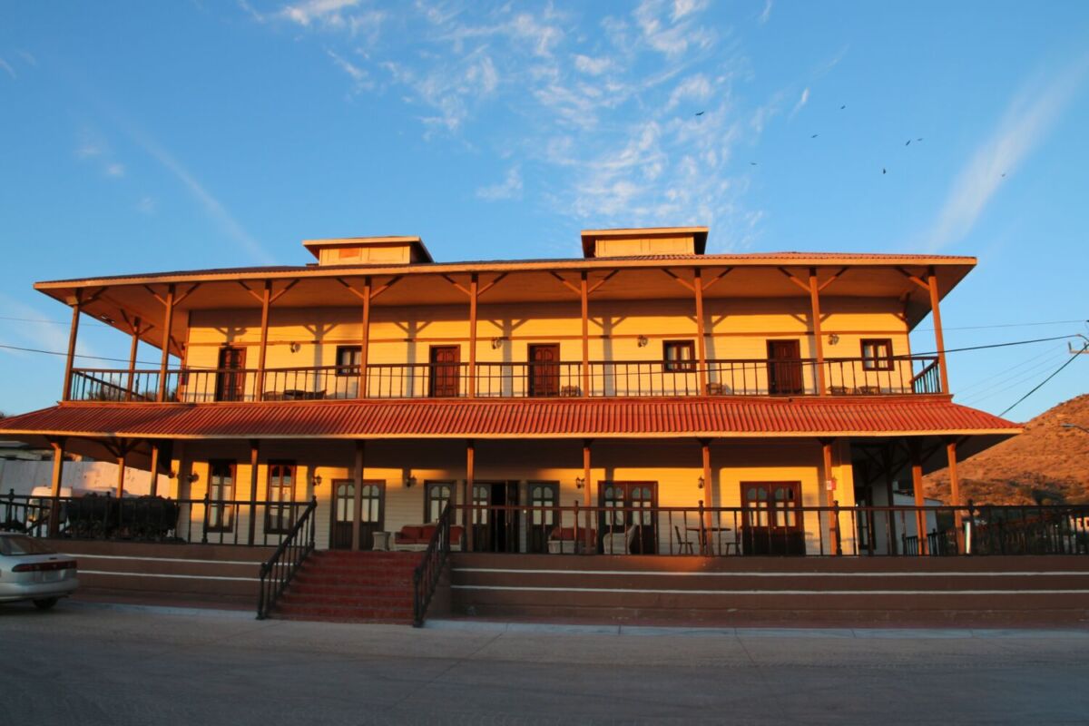 Hotel Francés en Santa Rosalía, Baja California Sur 
