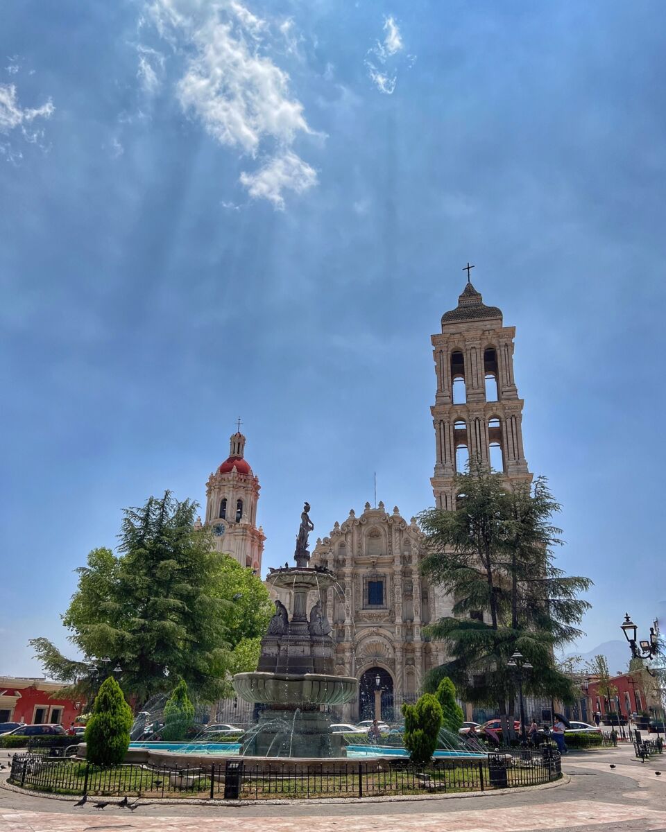 vista de la Catedral Santiago Apóstol, Saltillo