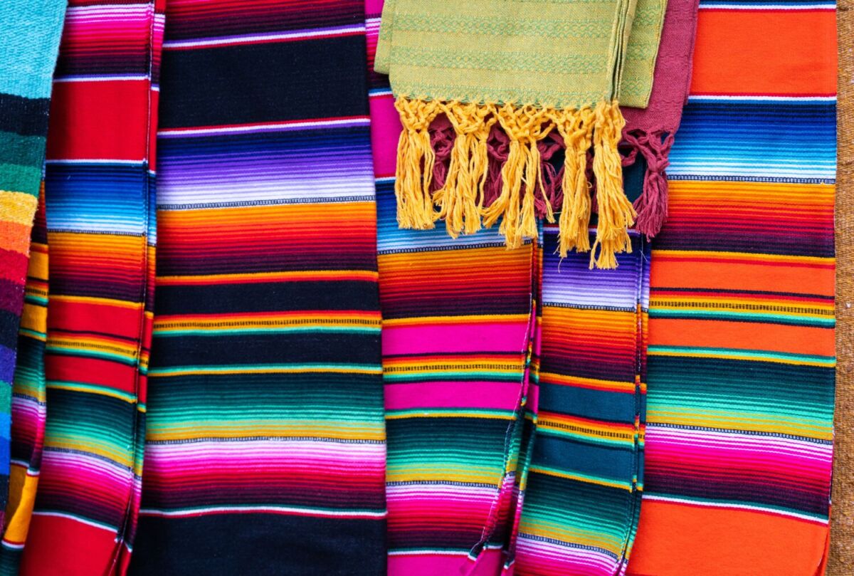 sarapes de colores