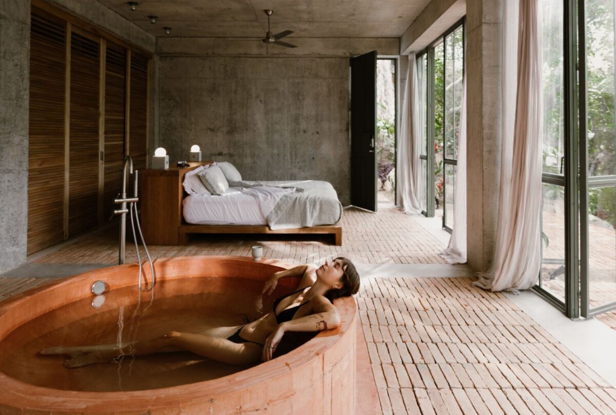 habitación de un hotel boutique 