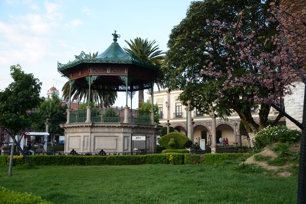 kiosco de tenango del Valle