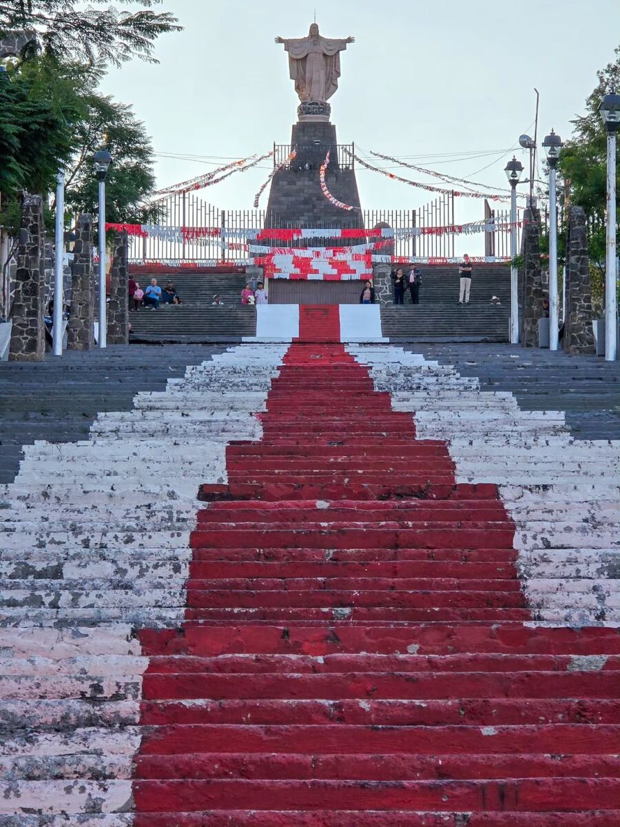 Mirador Cristo Rey en Sahuayo, Michoacán 