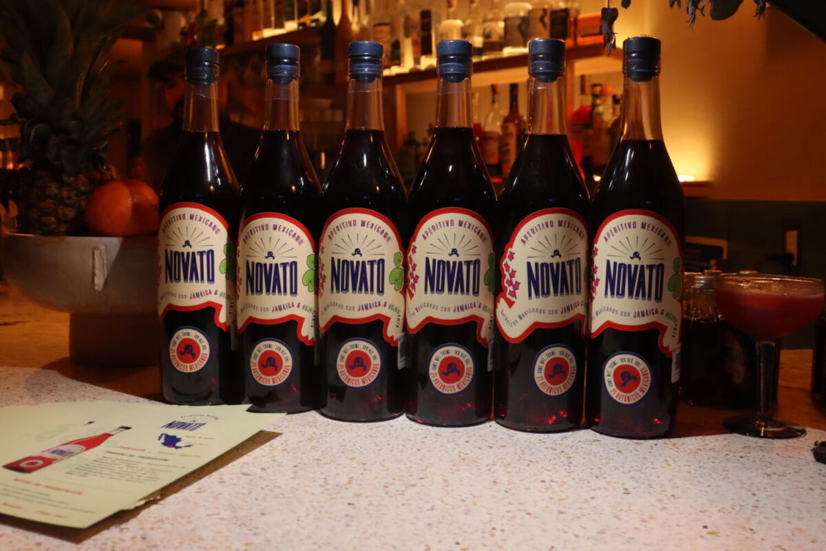 Botellas del nuevo Aperitivo Novato 