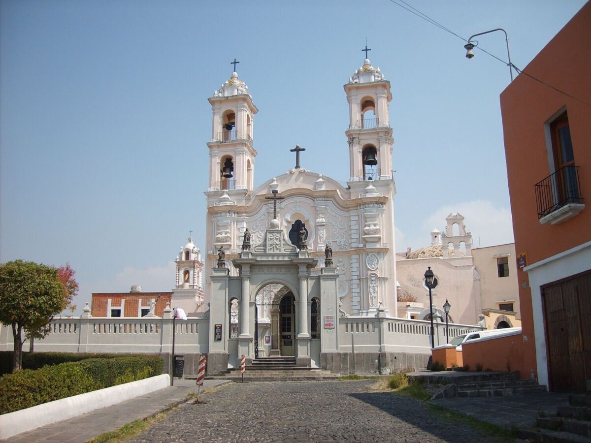 Vista aérea de la Iglesia de la Santa Cruz