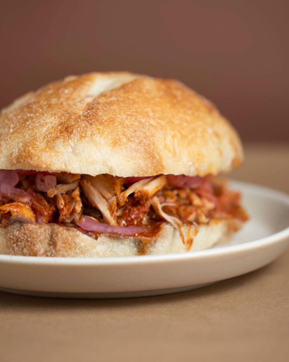 torta de cochinita pibil 
