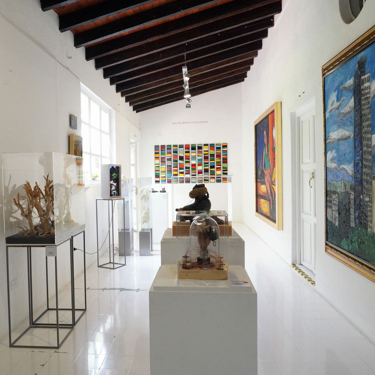 Galería en la Fábrica La Aurora 