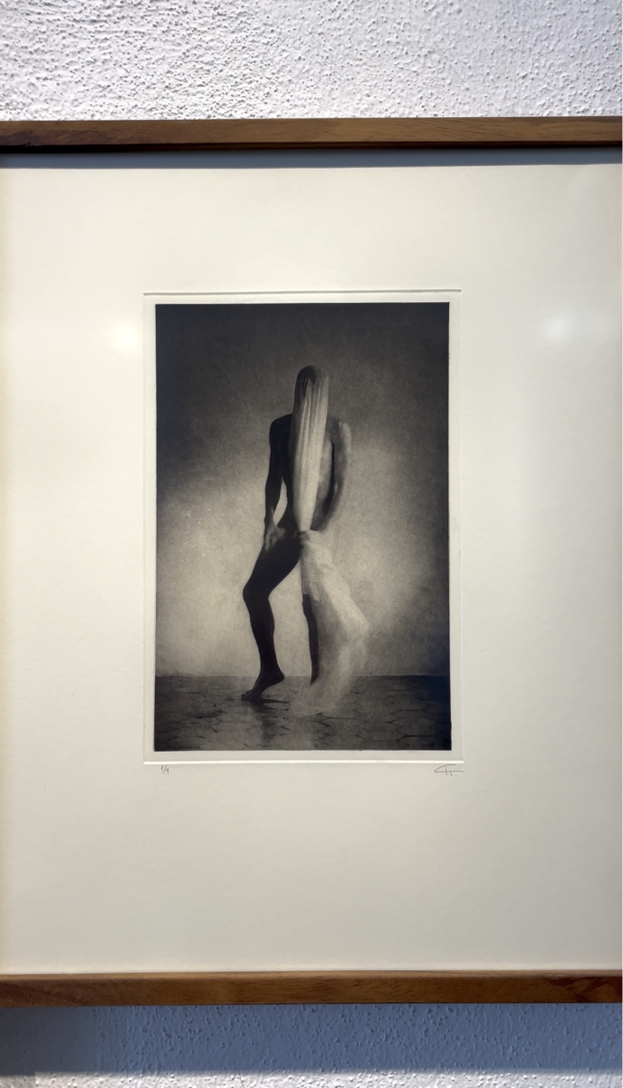 Fotografía original de Cristina Kahlo en la Fábrica La Aurora 