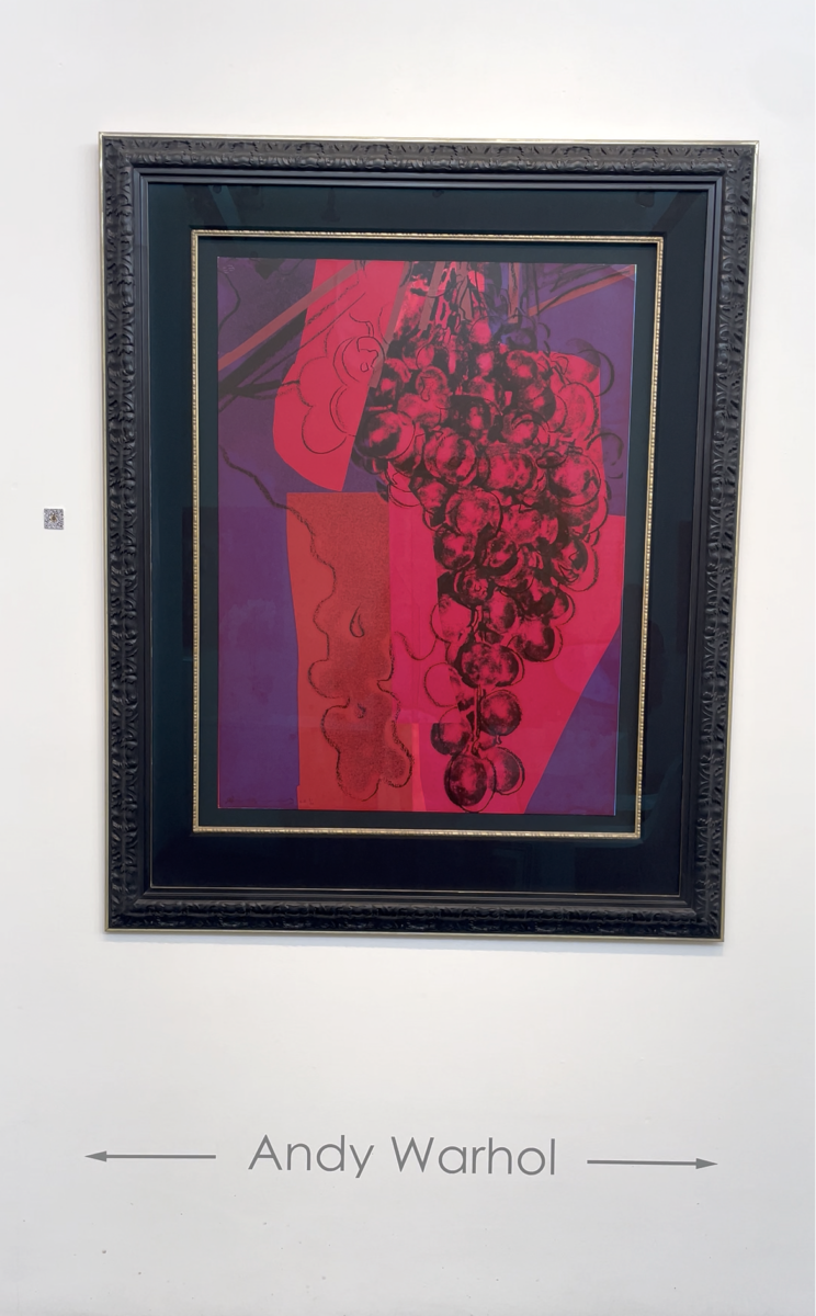 Pinturas de Andy Warhol en Fábrica La Aurora 