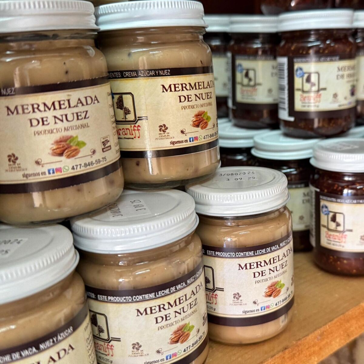 Mermelada de nuez en Jalpa de Cánovas