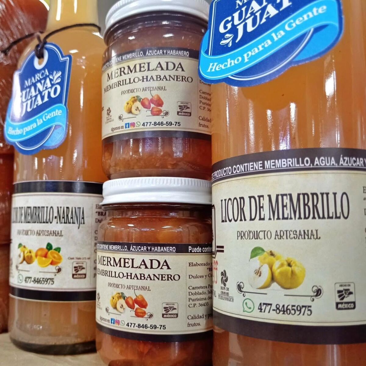 Licor de membrillo en la Feria de la Nuez y el Membrillo 