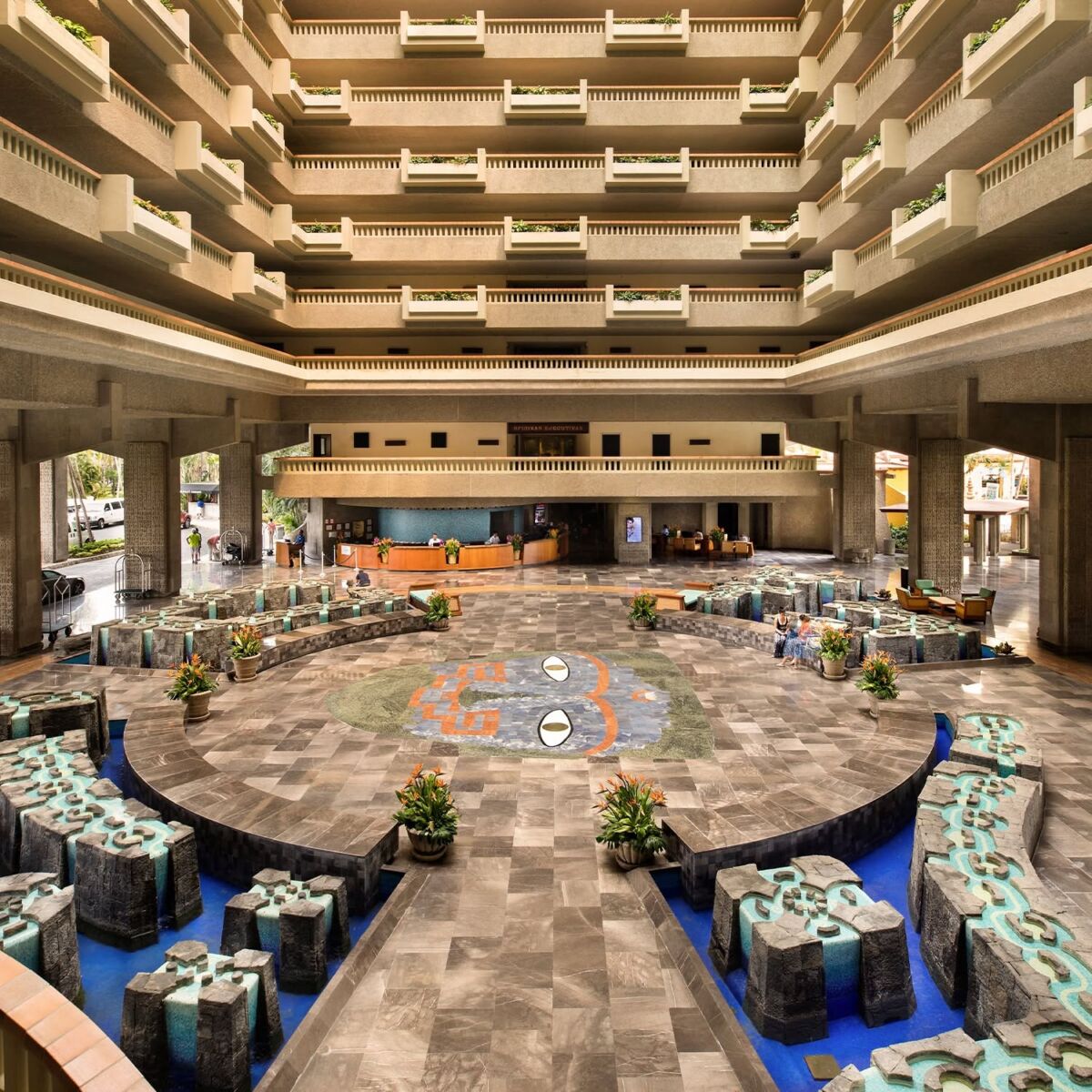 Lobby del Hotel Princess Acapulco Mundo Imperial 