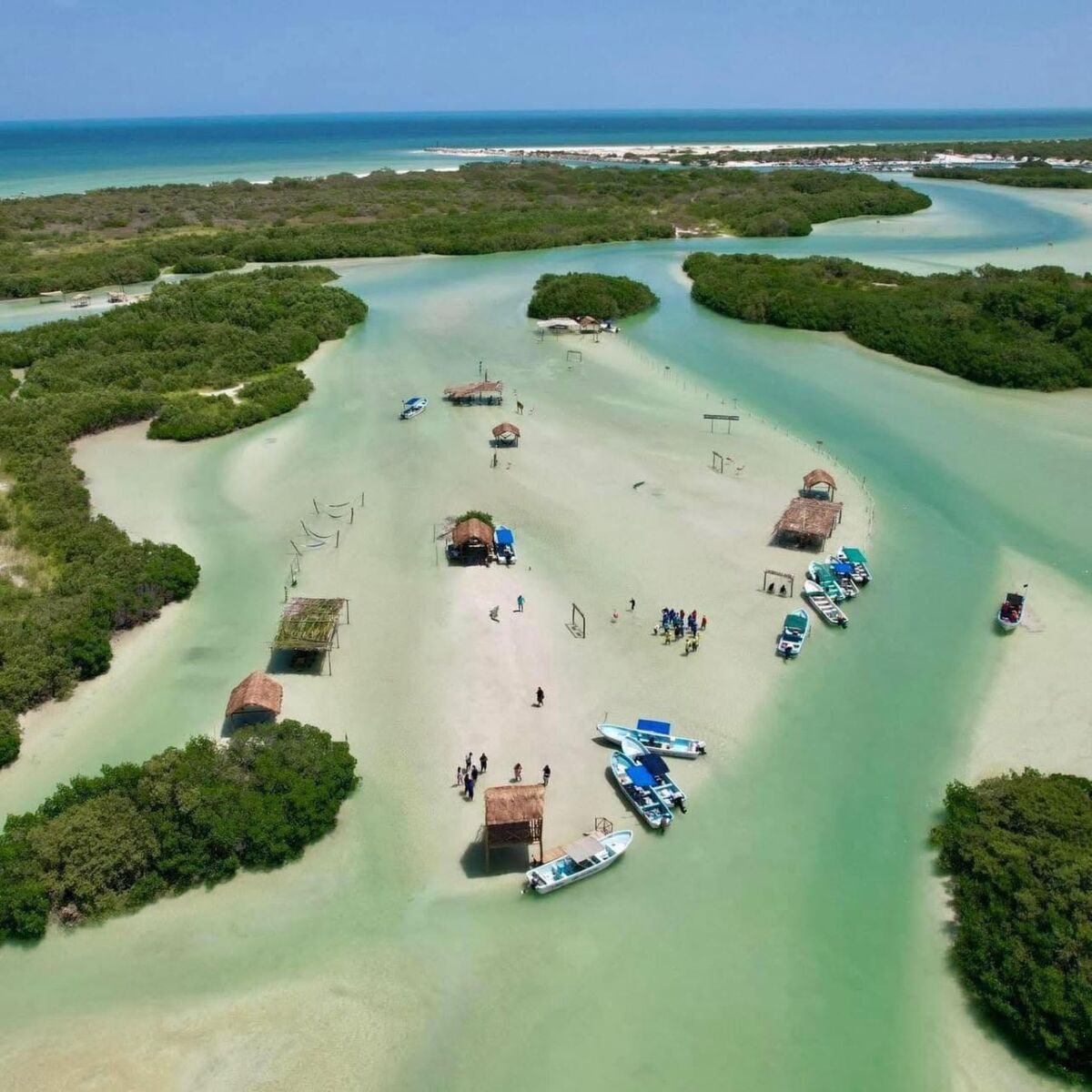 Vista panorámica de la Isla de los Columpios
