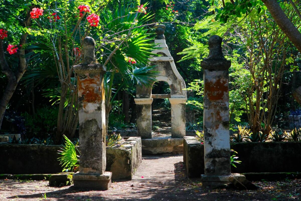 parte de Hacienda Mundaca con jardines