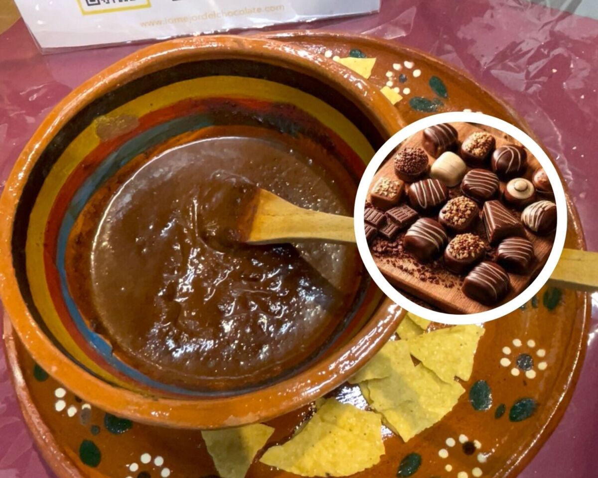 ¿Cuál es la chocolatería de la Col. Obrera donde venden mole con chocolate belga? También hay chocolate con chapulines