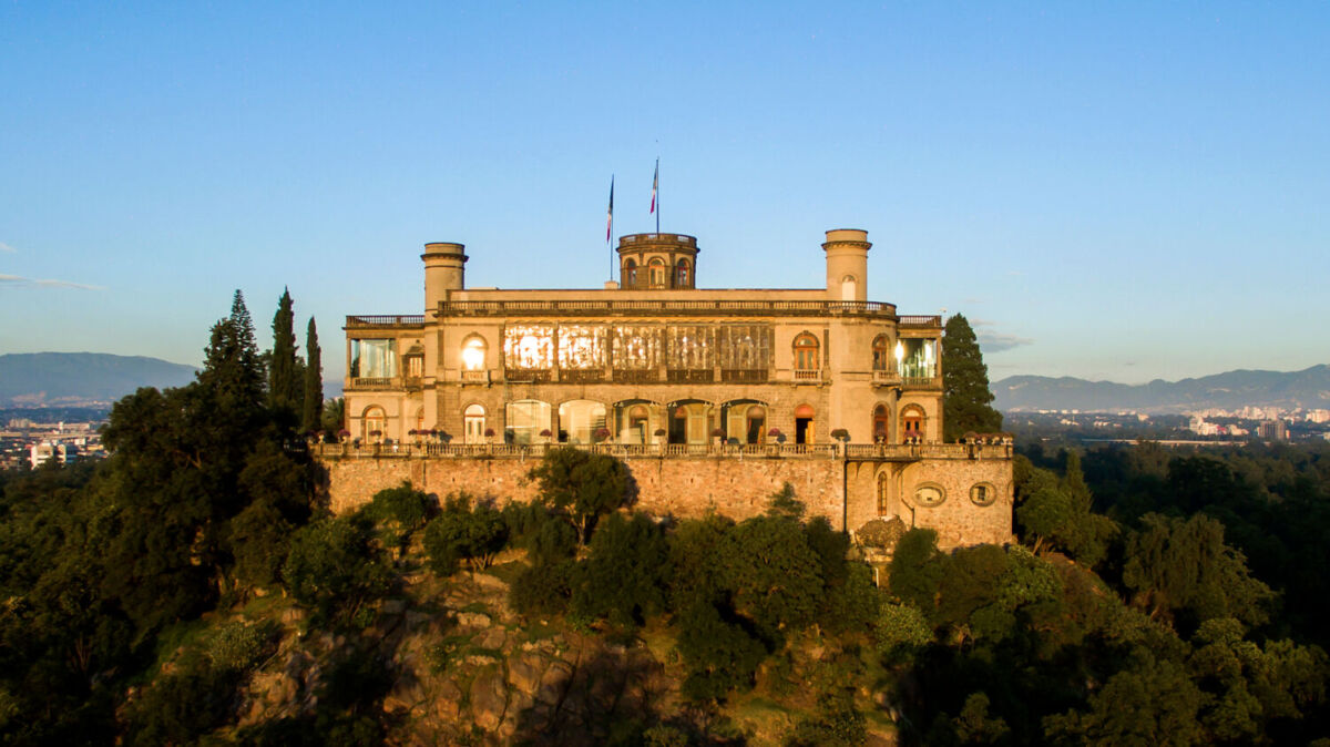 Castillo de chapultepec panorámica