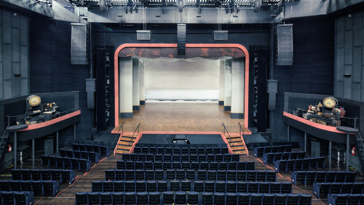 Vista panorámica del interior del Teatro Telcel en la CDMX