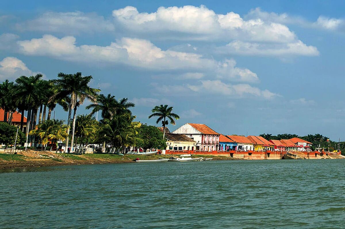 Piasaje de Palizada en Campeche