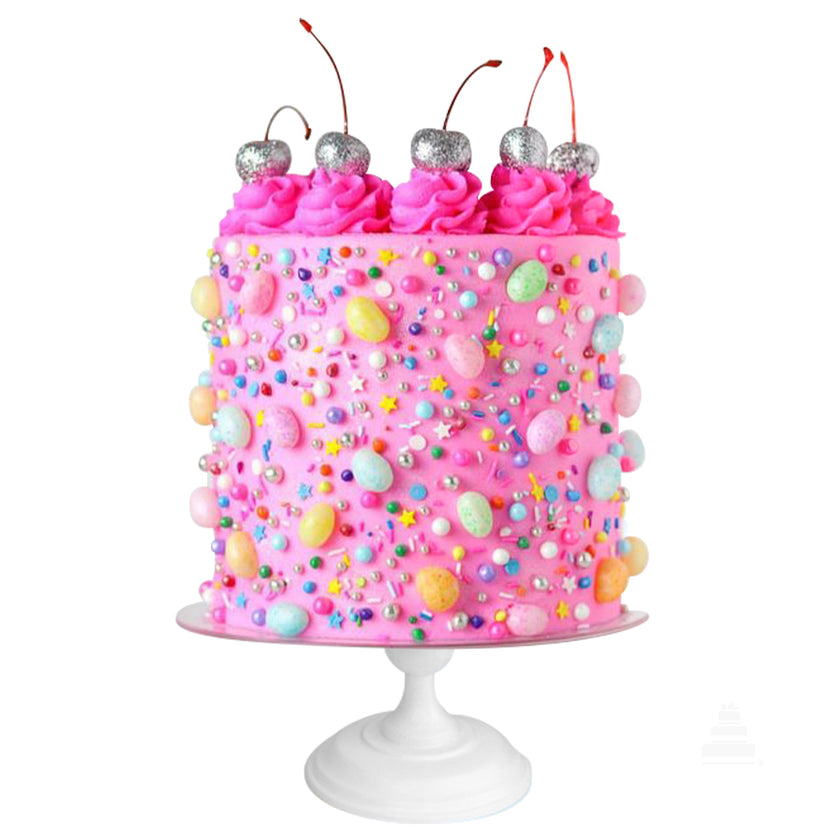 pastel de gemas y diamantes