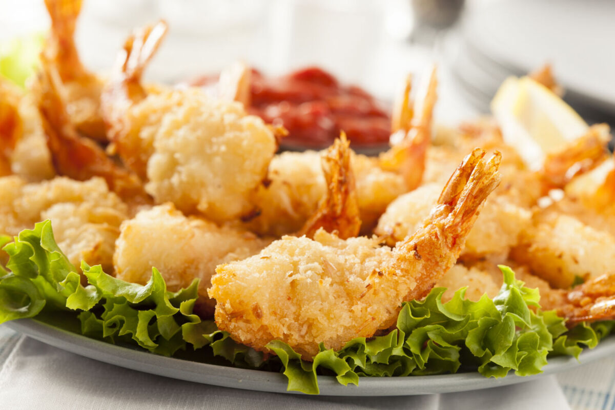 camarones al coco