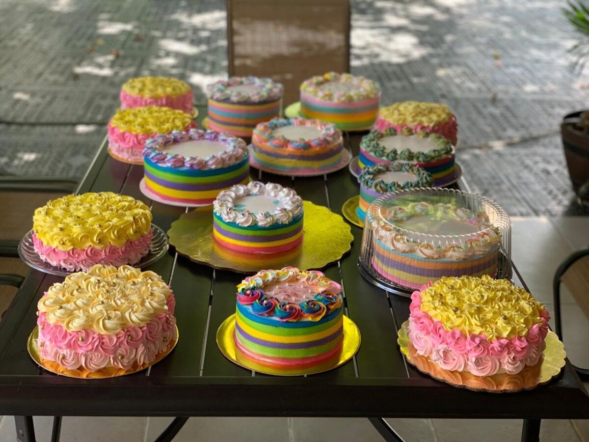 Pasteles hechos en San Sebastián Tenochtitlán