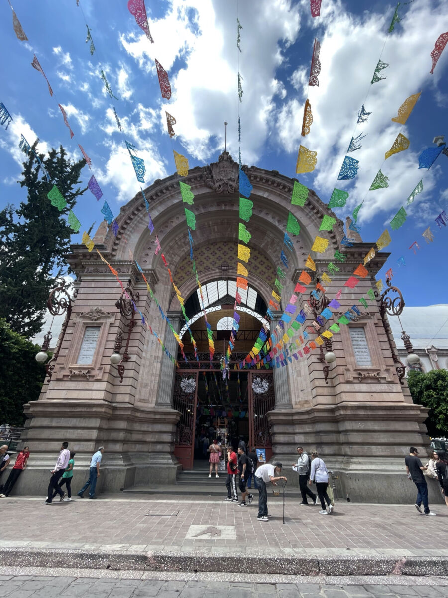 Mercado Hidalgo en Guanajuato capital 
