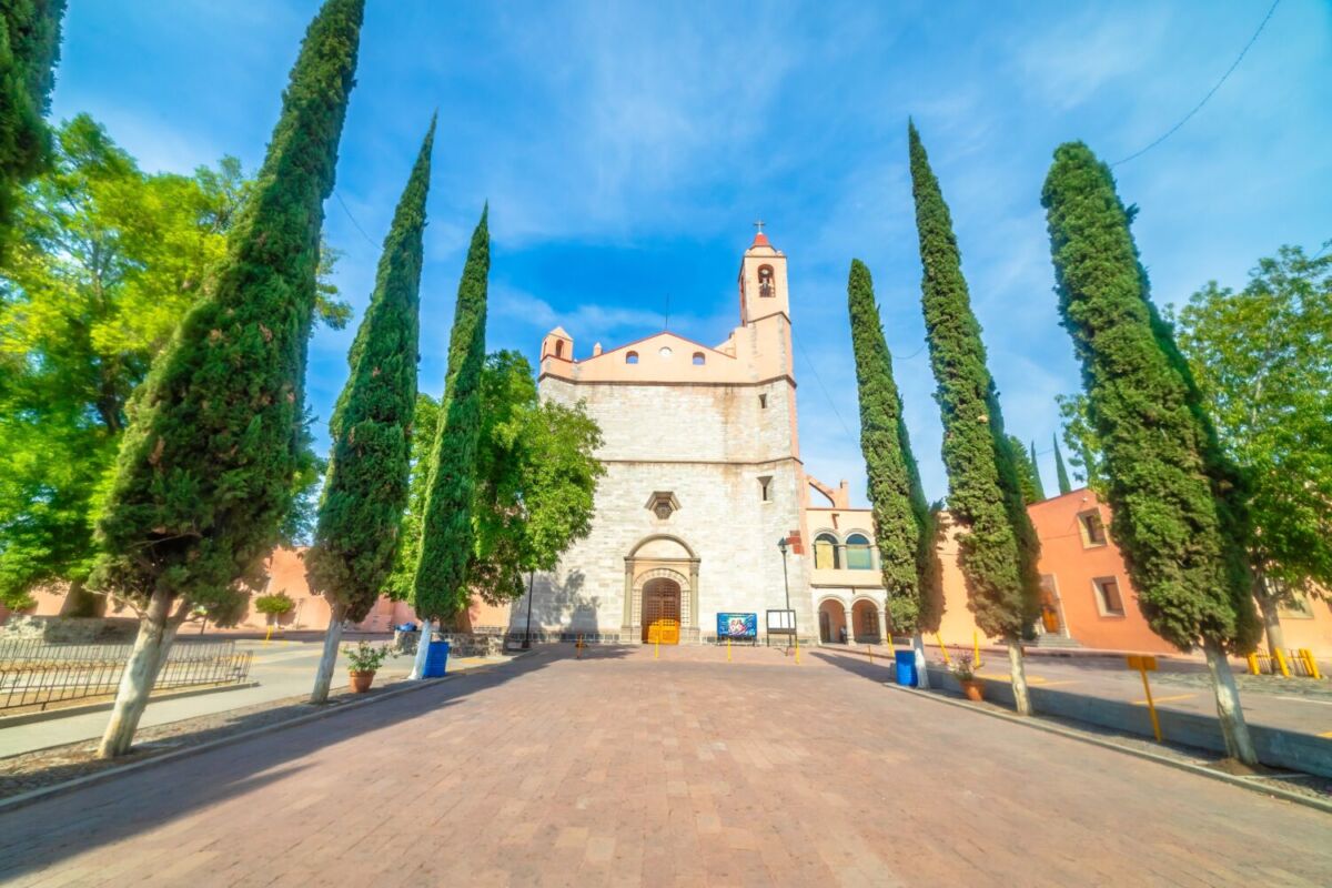 Iglesia de San José en el centro de Tula, Hidalgo 