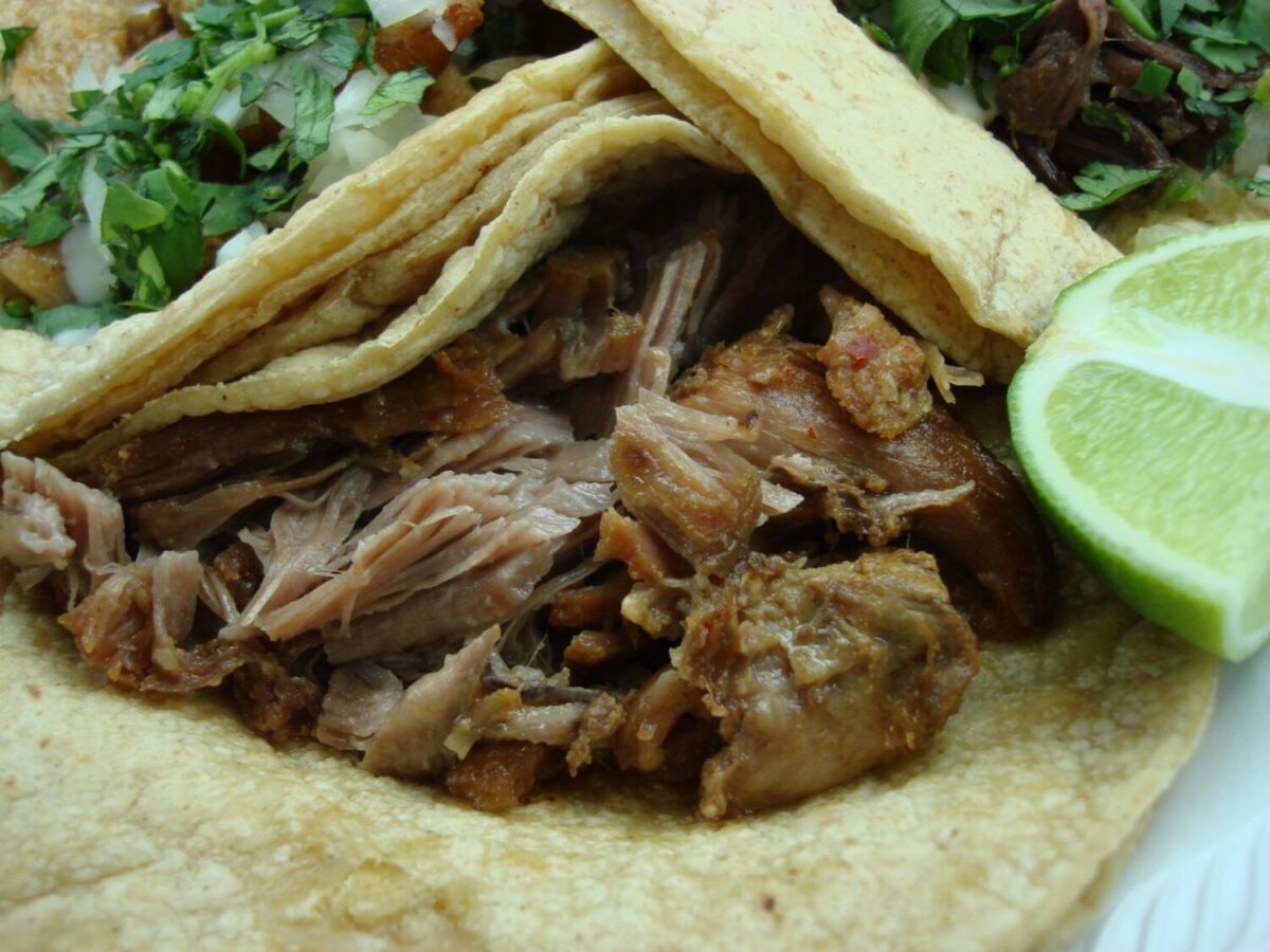 Taco de barbacoa en Tula, Hidalgo 