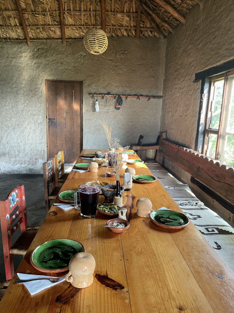 Comedor del Rancho Xotolar 