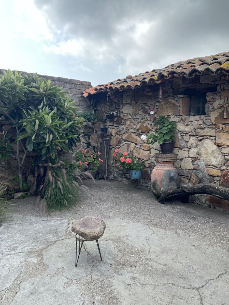 Pequeño patio de rancho en San Miguel de Allende 