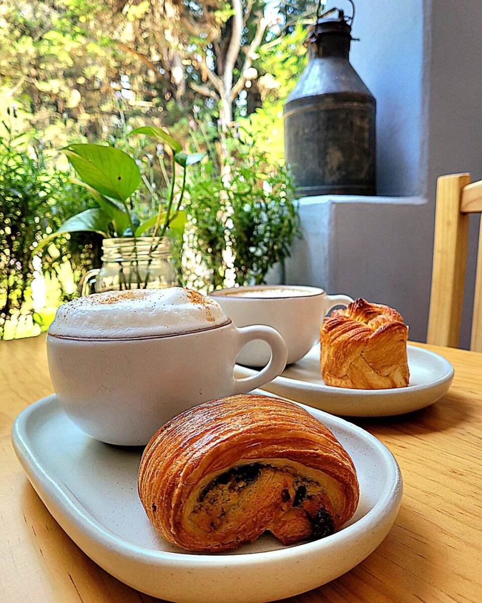 pan con café