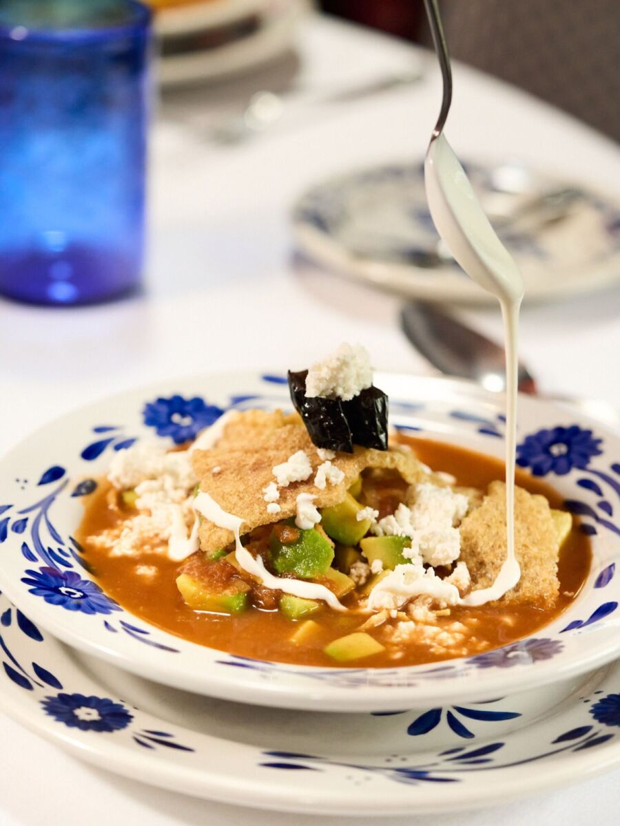 sopa de tortilla 