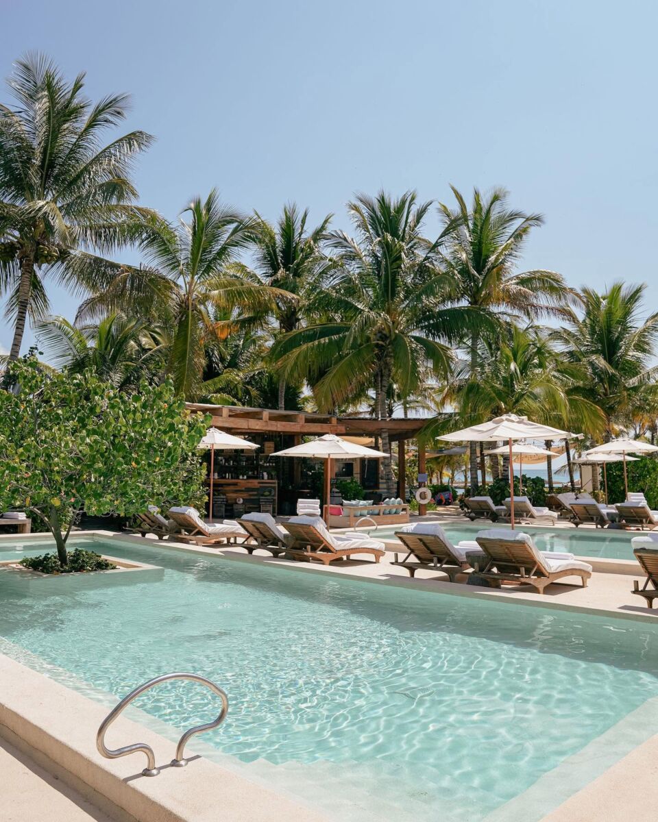 alberca rosewood Mayakoba