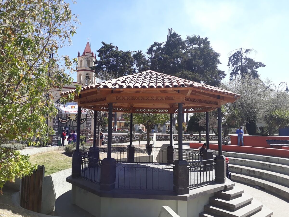 quiosco en una plaza pública del Estado de México