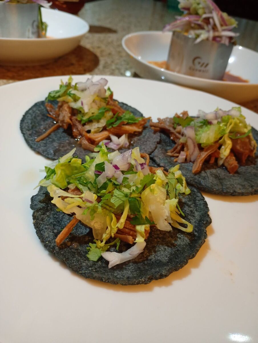 Tacos de pescado al pastor