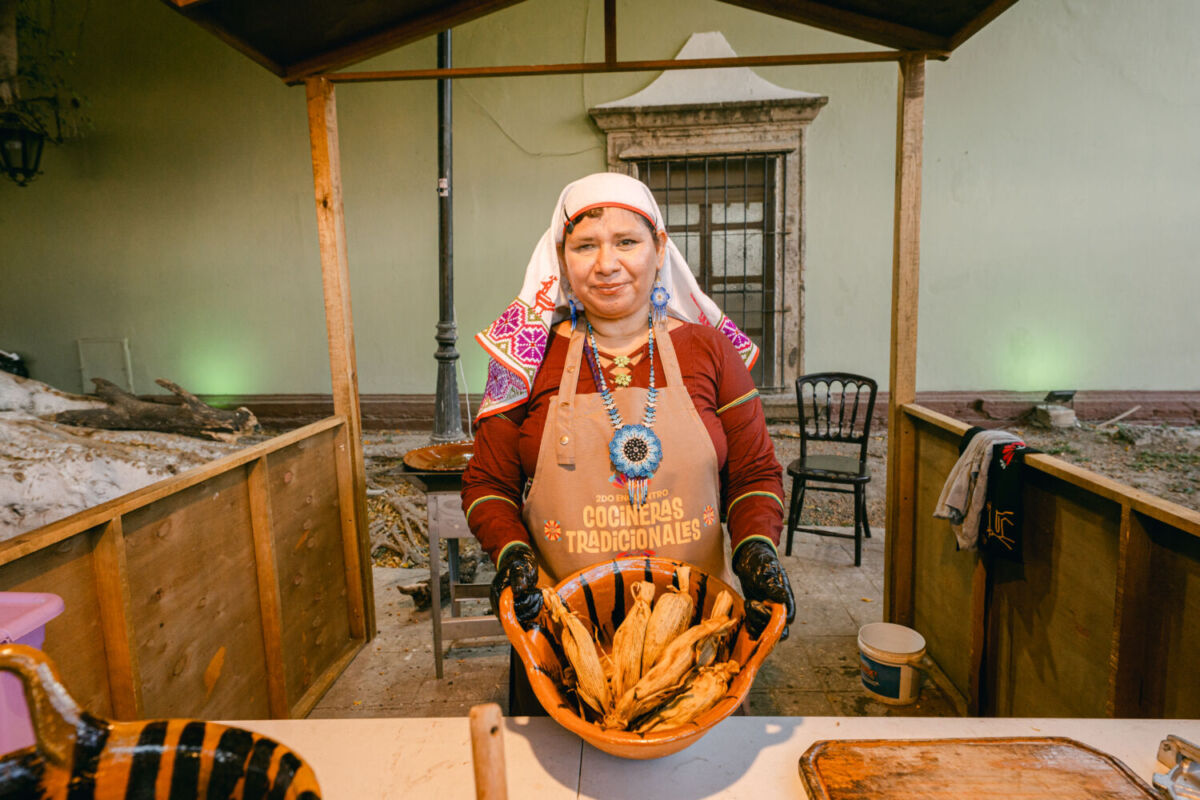 Adriana Paniagua, cocinera tradicional de Nayarit