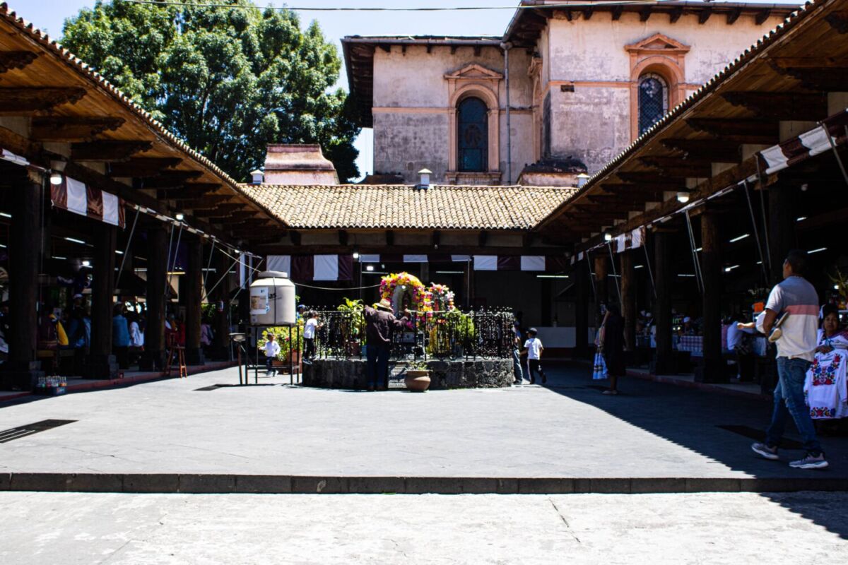 mercado en Uruapan