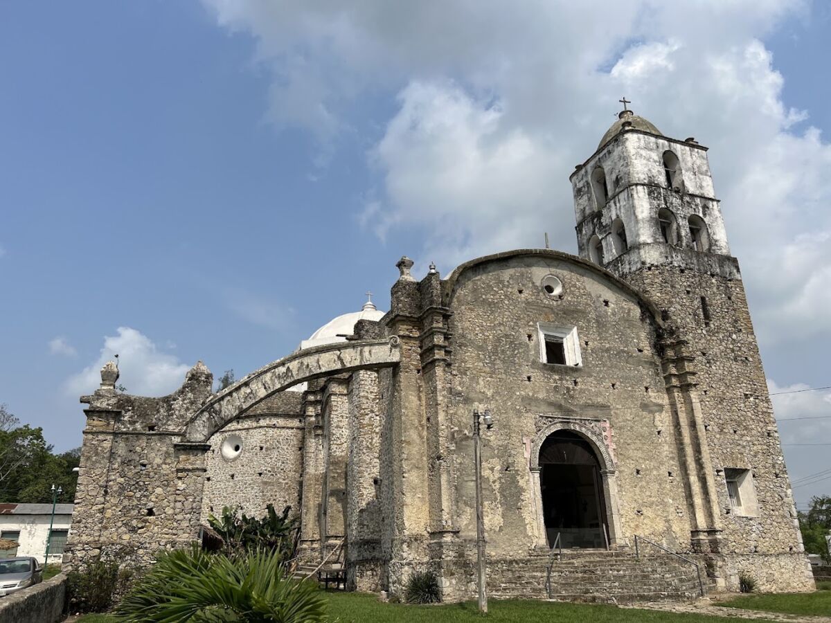 antigua parroquia en Veracruz