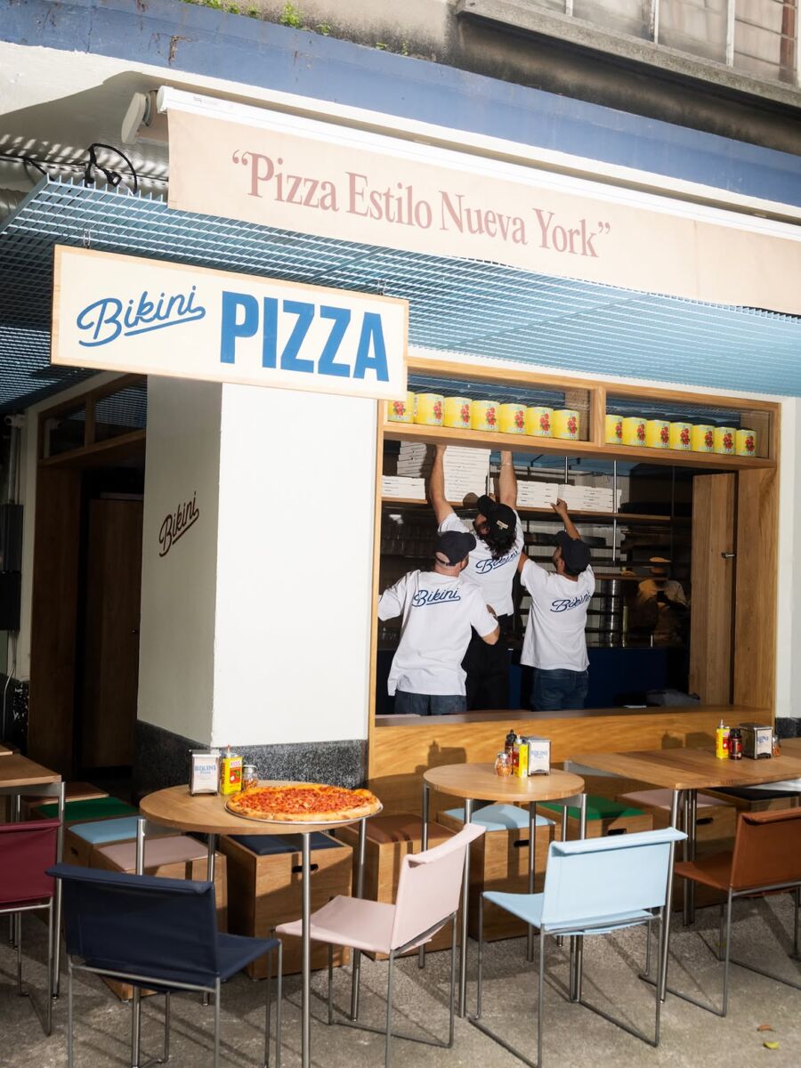 Bikini Pizza en la Col. Condesa, CDMX