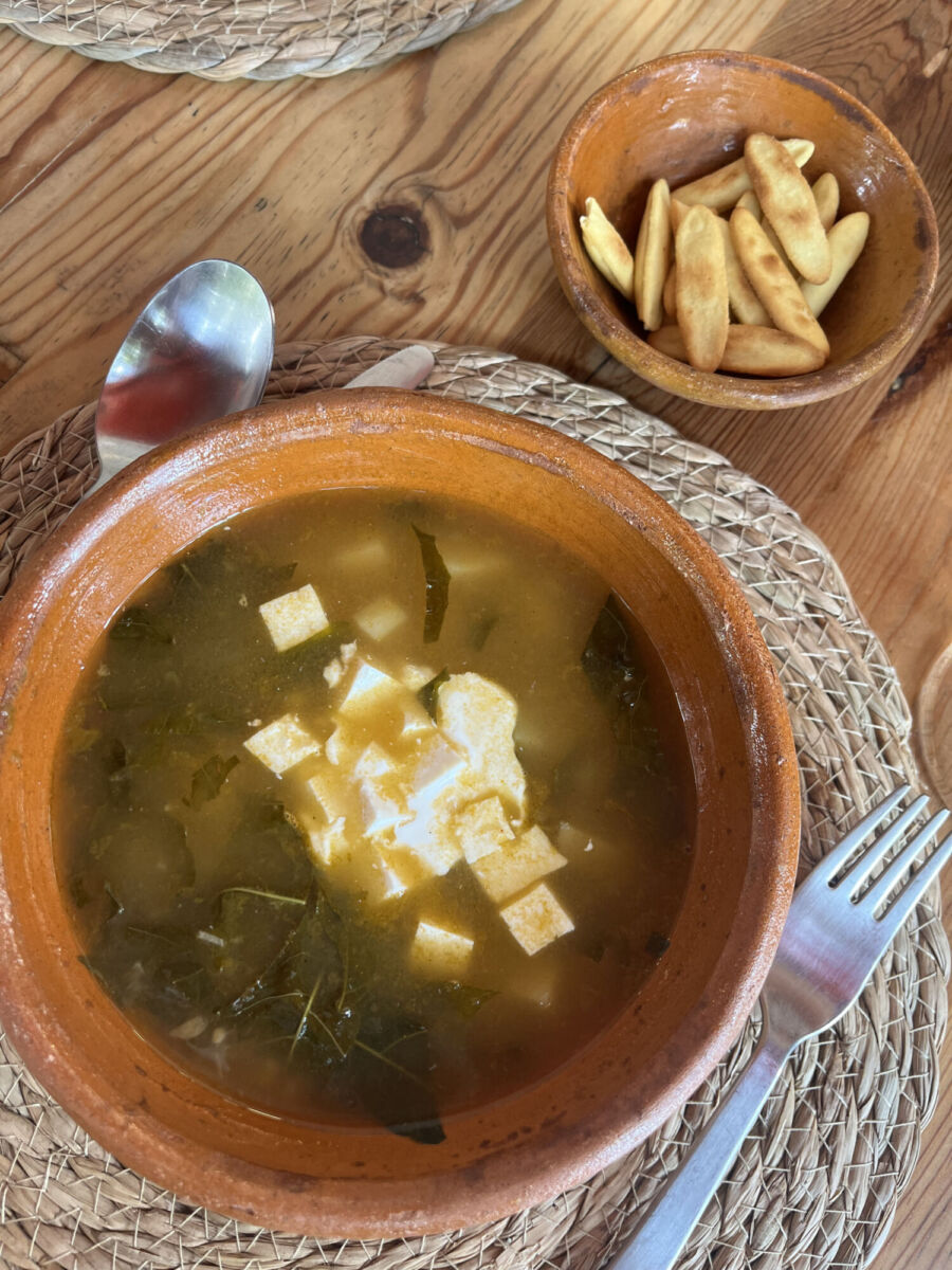 Sopa de chaya