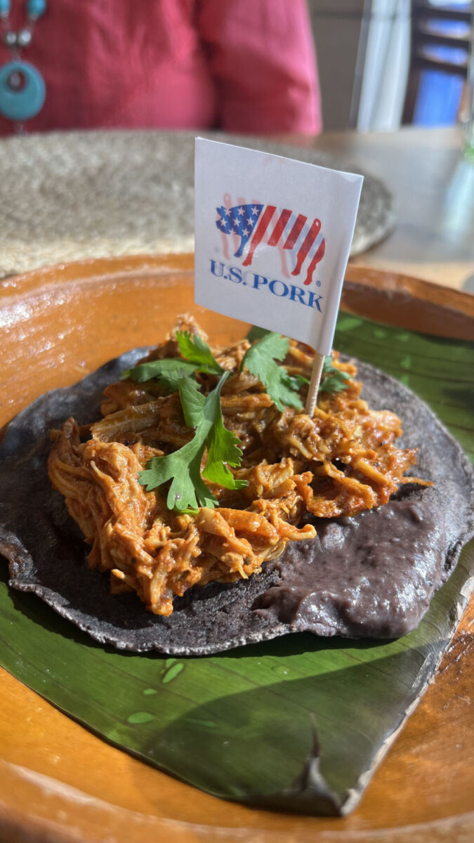 Taco de cochinita