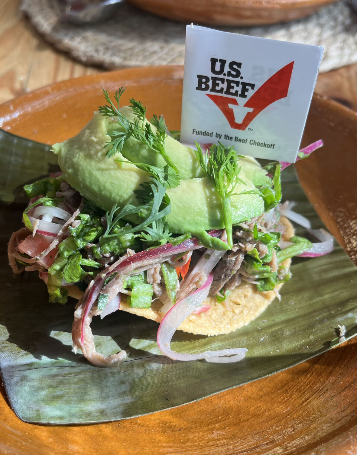Taco de salpicón