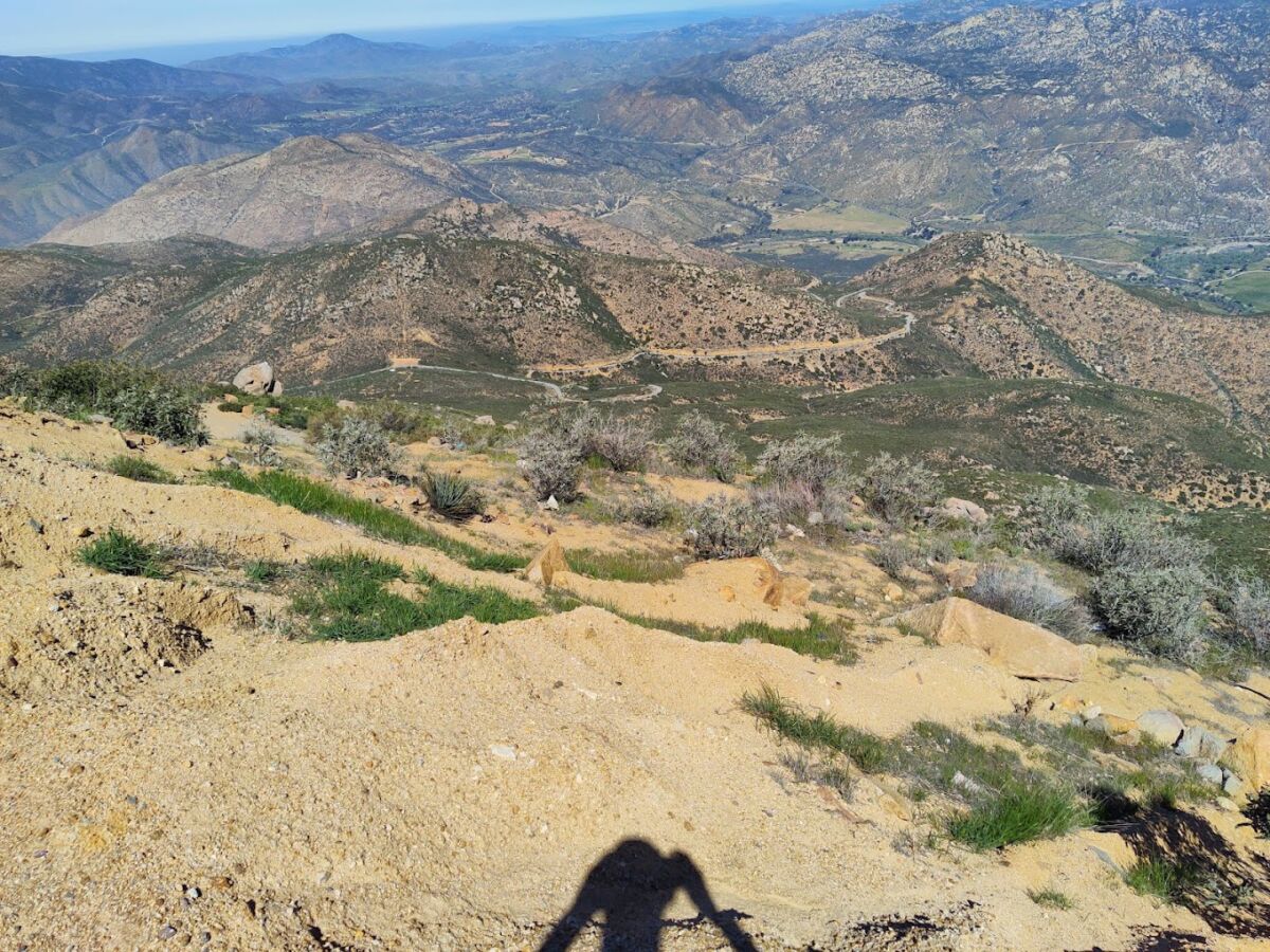 vista aéra de Tecate Peak o Kuuchamaa