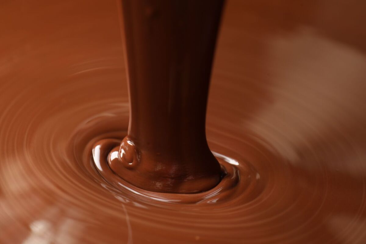 chocolate derretido