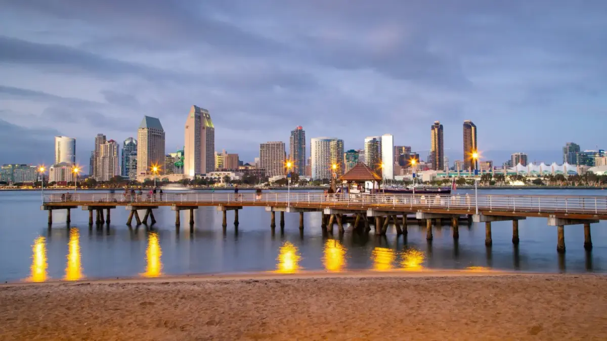 Atardecer en Coronado Beach San Diego