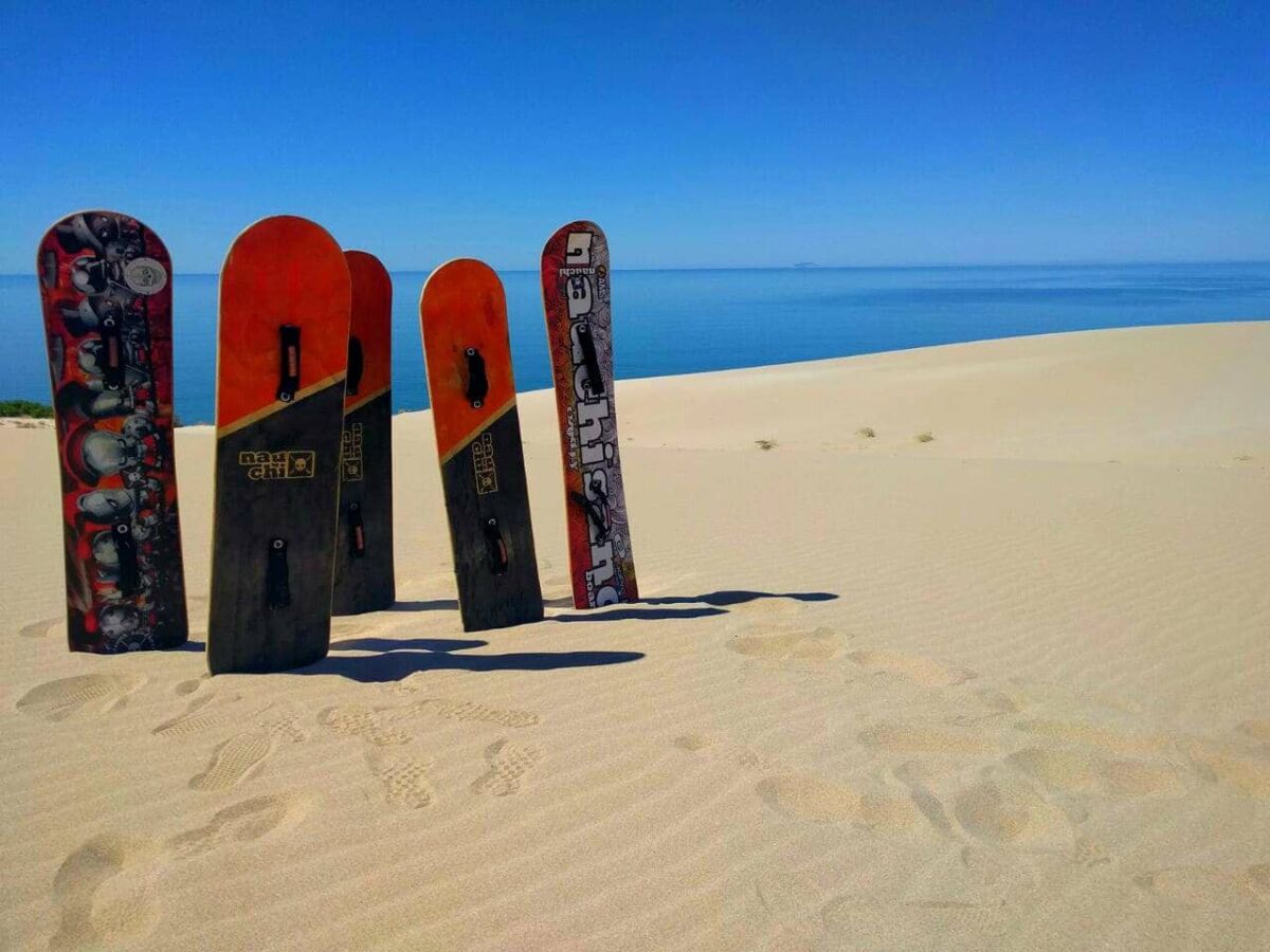sandboard en el Desierto de Sonora